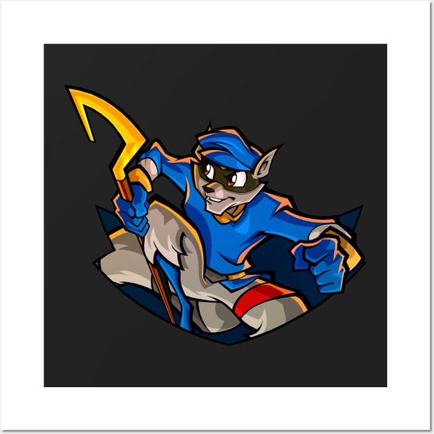 Sly Cooper Wall Art by Nicole Nichols